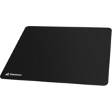 Sharkoon 1337 V2 Gaming Mat XL Tappetino per mouse per gioco da computer Nero, Gioco mouse pad Nero, Nero, Monocromatico, Barra appoggiaferro antiscivolo, Tappetino per mouse per gioco da computer