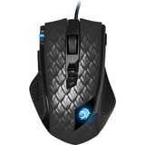 Sharkoon Drakonia Black mouse Mano destra USB tipo A Laser 8200 DPI Nero, Mano destra, Laser, USB tipo A, 8200 DPI, Nero