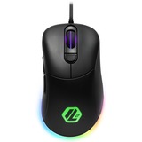 Sharkoon Light² 100 mouse Mano destra USB tipo A Ottico 5000 DPI, Mouse da gioco Nero, Mano destra, Ottico, USB tipo A, 5000 DPI, Nero