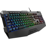 Sharkoon SKILLER SGK4 tastiera USB QWERTY Italiano Nero Nero, Cablato, USB, Interruttore a chiave meccanica, QWERTY, LED RGB, Nero