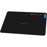 Sharkoon SKILLER SGP1 M Tappetino per mouse per gioco da computer Nero, Gioco mouse pad Nero, Tinta unita, Gomma, Barra appoggiaferro antiscivolo, Tappetino per mouse per gioco da computer