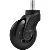 Sharkoon SW10 Nero Plastica Poliuretanica PU Rotelle, Rotolo Nero, Rotelle, Sharkoon, SKILLER, ELBRUS, Nero, Plastica Poliuretanica PU, 7,5 cm