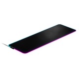 SteelSeries QcK Prism Cloth XL Tappetino per mouse per gioco da computer Nero Nero, Nero, Monocromatico, Tessuto, Gomma, Silicone, Multicolore, Tappetino per mouse per gioco da computer