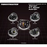 Thrustmaster Ferrari F1 Nero RF Volante Analogico PC, PlayStation 4, PlayStation 5, Playstation 3, Xbox, Sostituzione volante Nero/Argento, Volante, PC, PlayStation 4, PlayStation 5, Playstation 3, Xbox, D-pad, Analogico, Wireless, RF