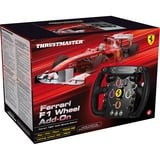Thrustmaster Ferrari F1 Nero RF Volante Analogico PC, PlayStation 4, PlayStation 5, Playstation 3, Xbox, Sostituzione volante Nero/Argento, Volante, PC, PlayStation 4, PlayStation 5, Playstation 3, Xbox, D-pad, Analogico, Wireless, RF