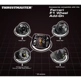 Thrustmaster Ferrari F1 Nero RF Volante Analogico PC, Playstation 3, Sostituzione volante Nero/Argento, Volante, PC, Playstation 3, D-pad, Analogico, Wireless, RF