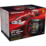 Thrustmaster Ferrari F1 Wheel Add-On Speciale PC USB 2.0 Nero Nero/Argento, Speciale, PC, D-pad, Cablato, USB 2.0, Nero