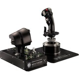 Thrustmaster Hotas Warthog Joystick PC, Nero Nero/Argento, Joystick, PC, Cablato, Nero