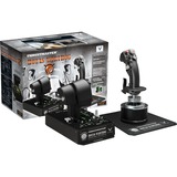 Thrustmaster Hotas Warthog Joystick PC, Nero Nero/Argento, Joystick, PC, Cablato, Nero