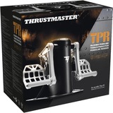 Thrustmaster TPR Rudder Nero, Argento USB Simulazione di Volo Analogico PC Nero/metallo, Simulazione di Volo, PC, Analogico, Cablato, USB, Nero, Argento