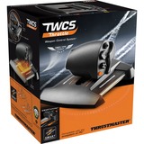 Thrustmaster TWCS Throttle Nero USB Joystick Analogico PC, Leve di Spinta Nero/Orange, Joystick, PC, Analogico, Cablato, USB, Nero