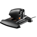 Thrustmaster TWCS Throttle Nero USB Joystick Analogico PC, Leve di Spinta Nero/Orange, Joystick, PC, Analogico, Cablato, USB, Nero