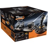 Thrustmaster T-16000M FCS Flight Pack Nero USB Joystick Analogico/Digitale MAC, PC Nero, Joystick, MAC, PC, D-pad, Analogico/Digitale, Cablato, USB