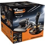 Thrustmaster T-16000M FCS Hotas Nero, Arancione USB Joystick Analogico/Digitale MAC, PC Nero/Orange, Joystick, MAC, PC, D-pad, Analogico/Digitale, Cablato, USB