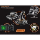 Thrustmaster T-16000M FCS Hotas Nero, Arancione USB Joystick Analogico/Digitale MAC, PC Nero/Orange, Joystick, MAC, PC, D-pad, Analogico/Digitale, Cablato, USB