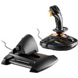 Thrustmaster T-16000M FCS Hotas Nero, Arancione USB Joystick Analogico/Digitale PC Nero/Orange, Joystick, PC, D-pad, Analogico/Digitale, Cablato, USB