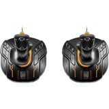 Thrustmaster T.16000M FCS SPACE SIM DUO Nero, Arancione USB Flightstick Analogico/Digitale PC, Joystick Nero/Orange, Flightstick, PC, Analogico/Digitale, Cablato, USB, Nero, Arancione