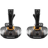 Thrustmaster T.16000M FCS SPACE SIM DUO Nero, Arancione USB Joystick Analogico/Digitale PC Nero/Orange, Joystick, PC, D-pad, Analogico/Digitale, Cablato, USB