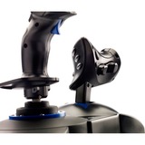 Thrustmaster T.Flight Hotas 4 Nero, Blu USB 2.0 Joystick Digitale PC, PlayStation 4 Nero, Joystick, PC, PlayStation 4, Digitale, Cablato, USB 2.0, Nero, Blu