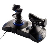 Thrustmaster T.Flight Hotas 4 Nero, Blu USB Joystick Digitale PC, PlayStation 4, PlayStation 5 Nero, Joystick, PC, PlayStation 4, PlayStation 5, Digitale, Cablato, USB, Nero, Blu