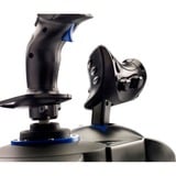 Thrustmaster T.Flight Hotas 4 Nero, Blu USB Joystick Digitale PC, PlayStation 4, PlayStation 5 Nero, Joystick, PC, PlayStation 4, PlayStation 5, Digitale, Cablato, USB, Nero, Blu