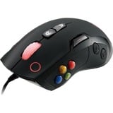 Tt eSPORTS MO-VLS-WDLOBK-01 mouse Mano destra USB tipo A Laser 8200 DPI Nero, Mano destra, Laser, USB tipo A, 8200 DPI, Nero