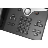 Cisco 8841 telefono IP Nero, Argento Nero, IP Phone, Nero, Argento, Cornetta cablata, Scrivania/Parete, Digitale, 12,7 cm (5")