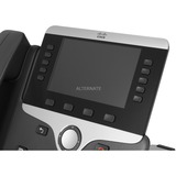 Cisco 8851 telefono IP Nero Nero, IP Phone, Nero, Cornetta cablata, Scrivania/Parete, Digitale, 12,7 cm (5")