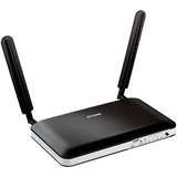 D-Link DWR-921/E router wireless Fast Ethernet Banda singola (2.4 GHz) 3G 4G Nero, Bianco Nero/Argento, Wi-Fi 4 (802.11n), Banda singola (2.4 GHz), Collegamento ethernet LAN, 3G, 4G, Nero, Bianco