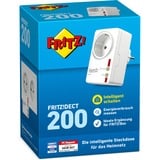 FRITZ! FRITZ!DECT 200, DE, Presa bianco/Rosso, DECT 200, DE, Timer giornaliero/settimanale, Bianco, Plastica, 1999/5/EG R&TTE-Richtlinie: 2009/125/EG EU-Richtlinie:, 230 V, 50 Hz