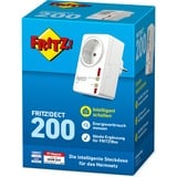 FRITZ! FRITZ!DECT 200, DE, Presa bianco/Rosso, DECT 200, DE, Timer giornaliero/settimanale, Bianco, Plastica, 1999/5/EG R&TTE-Richtlinie: 2009/125/EG EU-Richtlinie:, 230 V, 50 Hz