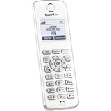 FRITZ! FRITZ!Fon M2, DE, Portatile bianco, Fon M2, DE, Telefono DECT, Cornetta wireless, Telefono con vivavoce, 300 voci, Identificatore di chiamata, Bianco