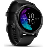 Garmin Venu AMOLED Nero GPS (satellitare), Smartwatch Nero/grigio, AMOLED, Touch screen, Wi-Fi, GPS (satellitare), 46,3 g