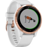 Garmin vívoactive 4s 2,79 cm (1.1") 40 mm Rose Gold GPS (satellitare), Smartwatch bianco/Oro rosè, 2,79 cm (1.1"), Touch screen, Wi-Fi, GPS (satellitare), 40 g