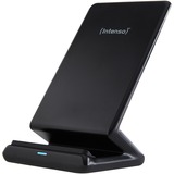 Intenso BSA1 Nero Interno, Stazione di ricarica Nero, Interno, USB, 12 V, Carica wireless, 1,5 m, Nero