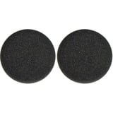 Jabra 14101-46 accessorio per cuffia, Cuscinetto auricolare Nero, 10 pz, Leatherette size L