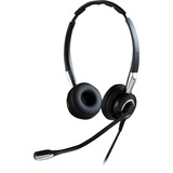 Jabra Biz 2400 II QD Duo NC Wideband Auricolare Cablato A Padiglione Ufficio Nero, Headset Nero, Cablato, Ufficio, 77 g, Auricolare, Nero