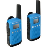 Motorola TALKABOUT T42 ricetrasmittente 16 canali Nero, Blu blu/Nero, 16 canali, 4000 m, LCD