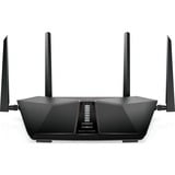 Netgear Nighthawk AX5400 router wireless Gigabit Ethernet Dual-band (2.4 GHz/5 GHz) Nero Nero, Wi-Fi 6 (802.11ax), Dual-band (2.4 GHz/5 GHz), Collegamento ethernet LAN, Nero, Router da tavolo