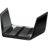 Netgear Nighthawk AX8 router wireless Gigabit Ethernet Dual-band (2.4 GHz/5 GHz) 4G Nero Nero, Wi-Fi 6 (802.11ax), Dual-band (2.4 GHz/5 GHz), Collegamento ethernet LAN, 4G, Nero, Router da tavolo