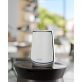 Netgear Orbi RBK852 AX6000 WiFi 6 Mesh System Banda tripla (2.4 GHz/5 GHz/5 GHz) Wi-Fi 6 (802.11ax) Grigio, Bianco 8 Interno bianco/Argento, Grigio, Bianco, Interno, Attività, LAN, Collegamento, Potenza, Sistema, WAN, WLAN, Omnidirezionale, 350 m², CE, FCC