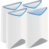 Netgear SRK60B04-100EUS sistema Wi-Fi Mesh Banda tripla (2.4 GHz/5 GHz/5 GHz) Wi-Fi 5 (802.11ac) Bianco 4, Router di rete bianco, Bianco, Banda tripla (2.4 GHz/5 GHz/5 GHz), Wi-Fi 5 (802.11ac), 3000 Mbit/s, 802.11a, Wi-Fi 5 (802.11ac), 802.11b, 802.11g, Wi-Fi 4 (802.11n), 1733 Mbit/s