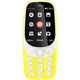 Nokia 3310 6,1 cm (2.4") Giallo Telefono cellulare basico, Handy giallo, Barra, Doppia SIM, 6,1 cm (2.4"), 2 MP, 1200 mAh, Giallo