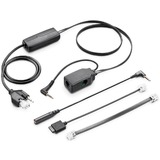 Plantronics 212539-01 accessorio per cuffia Adattatore EHS, Cavo Adattatore EHS, Nero