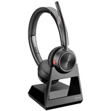 Plantronics Savi 7220 Office Cuffia Padiglione auricolare Nero Nero, Cuffia, Padiglione auricolare, Ufficio/Call center, Nero, Stereofonico, PTT,Volume +,Volume -