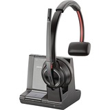 Plantronics Savi W8210/A, UC Cuffia Padiglione auricolare Bluetooth Nero, Grigio Nero, UC, Cuffia, Padiglione auricolare, Ufficio/Call center, Nero, Grigio, Monofonico, Digitale