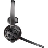 Plantronics Savi W8210/A, UC Cuffia Padiglione auricolare Bluetooth Nero, Grigio Nero, UC, Cuffia, Padiglione auricolare, Ufficio/Call center, Nero, Grigio, Monofonico, Digitale