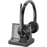 Plantronics Savi W8220-M, MSFT Cuffia Padiglione auricolare Bluetooth Nero Nero, MSFT, Cuffia, Padiglione auricolare, Ufficio/Call center, Nero, Stereofonico, Manopola