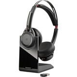 Plantronics Voyager Focus UC Cuffia Padiglione auricolare Bluetooth Nero Nero, Cuffia, Padiglione auricolare, Ufficio/Call center, Nero, Stereofonico, Pulsanti