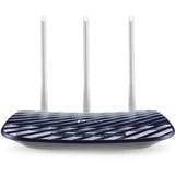 TP-Link AC750 router wireless Fast Ethernet Dual-band (2.4 GHz/5 GHz) Nero, Bianco Wi-Fi 5 (802.11ac), Dual-band (2.4 GHz/5 GHz), Collegamento ethernet LAN, Nero, Bianco, Router da tavolo